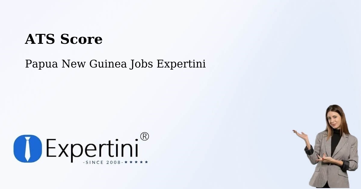 Resume ATS Score & Job Description Match Tool – Samarai - Papua New Guinea Jobs Expertini