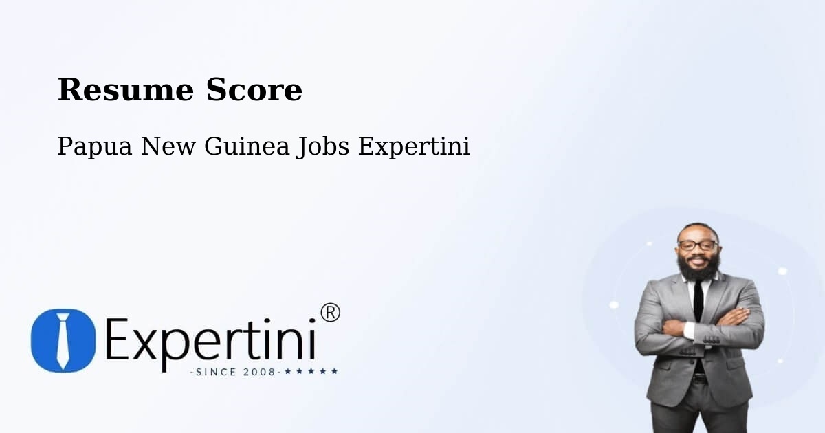 Resume Score & Job Description Match Tool – Samarai - Papua New Guinea Jobs Expertini